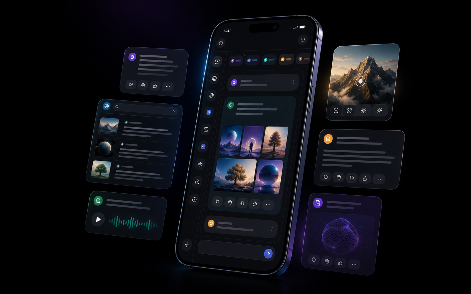 ChatMore iPhone AI assistant workflow